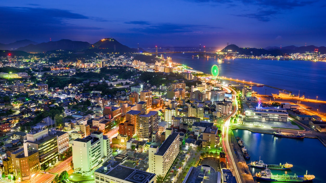 下関の夜景